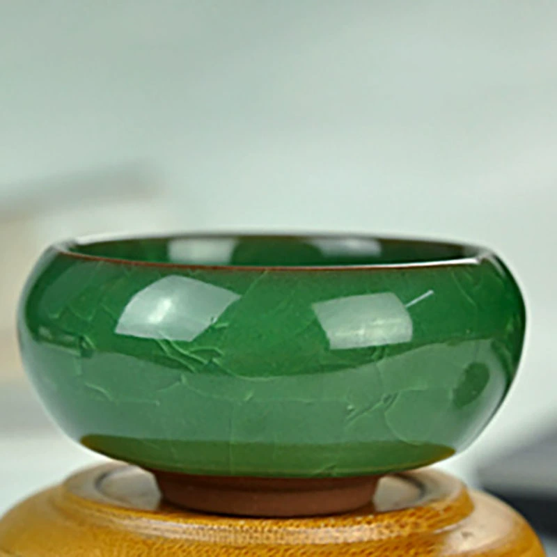 Чайная чашка (Tao Porcelain Eight) из фарфора с ледяной трещиноватой глазурью, простая элегантная, 7 цветов