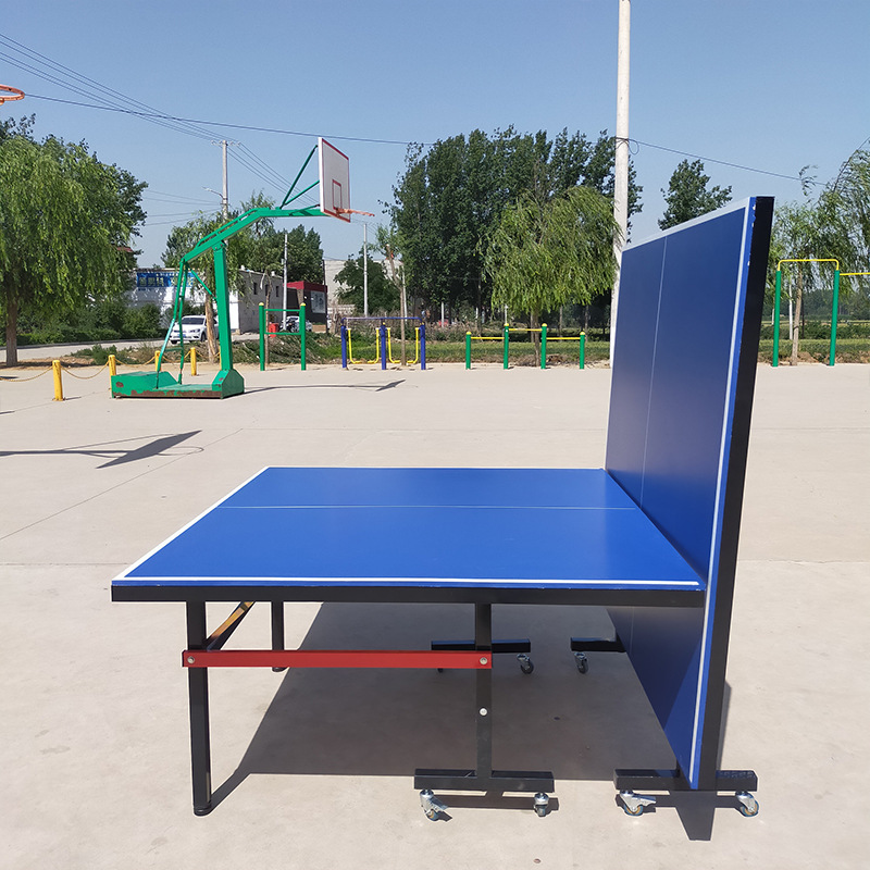 Outdoor environmentally friendly and non-toxic high elasticity table tennis table supplier standard competition with wheels and foldable table tennis table