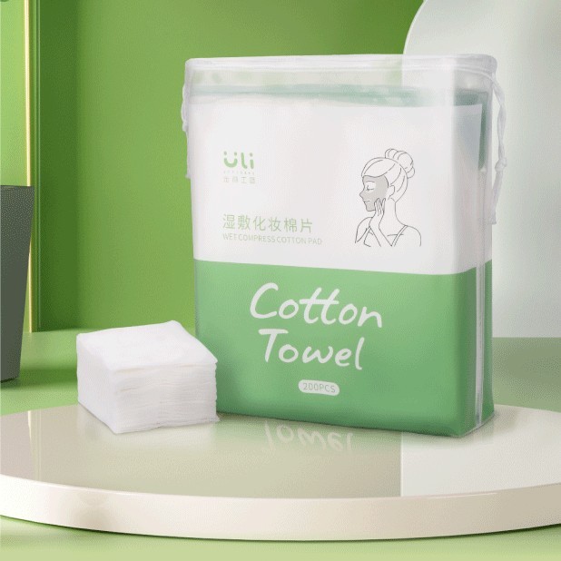 顔用伸縮性湿布コットン、特殊保湿メイクコットン、メイク落としコットン、極薄テンセルマスク|undefined