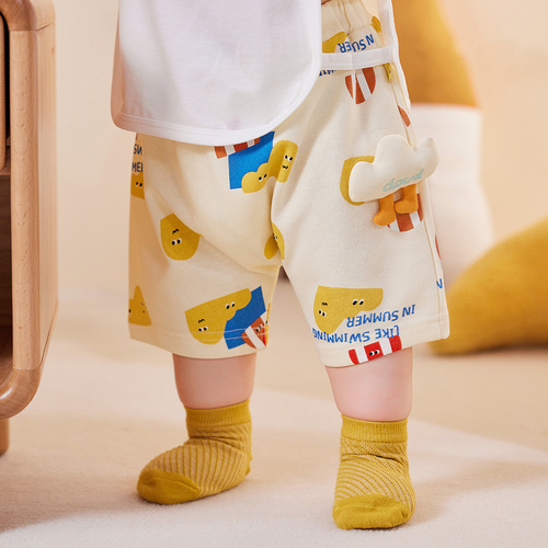 Dudu's Baby Summer Large PP Pants Children's Shorts Summer Outfit Boy Baby Pants Big Butt Pants Boy Kids' Clothing