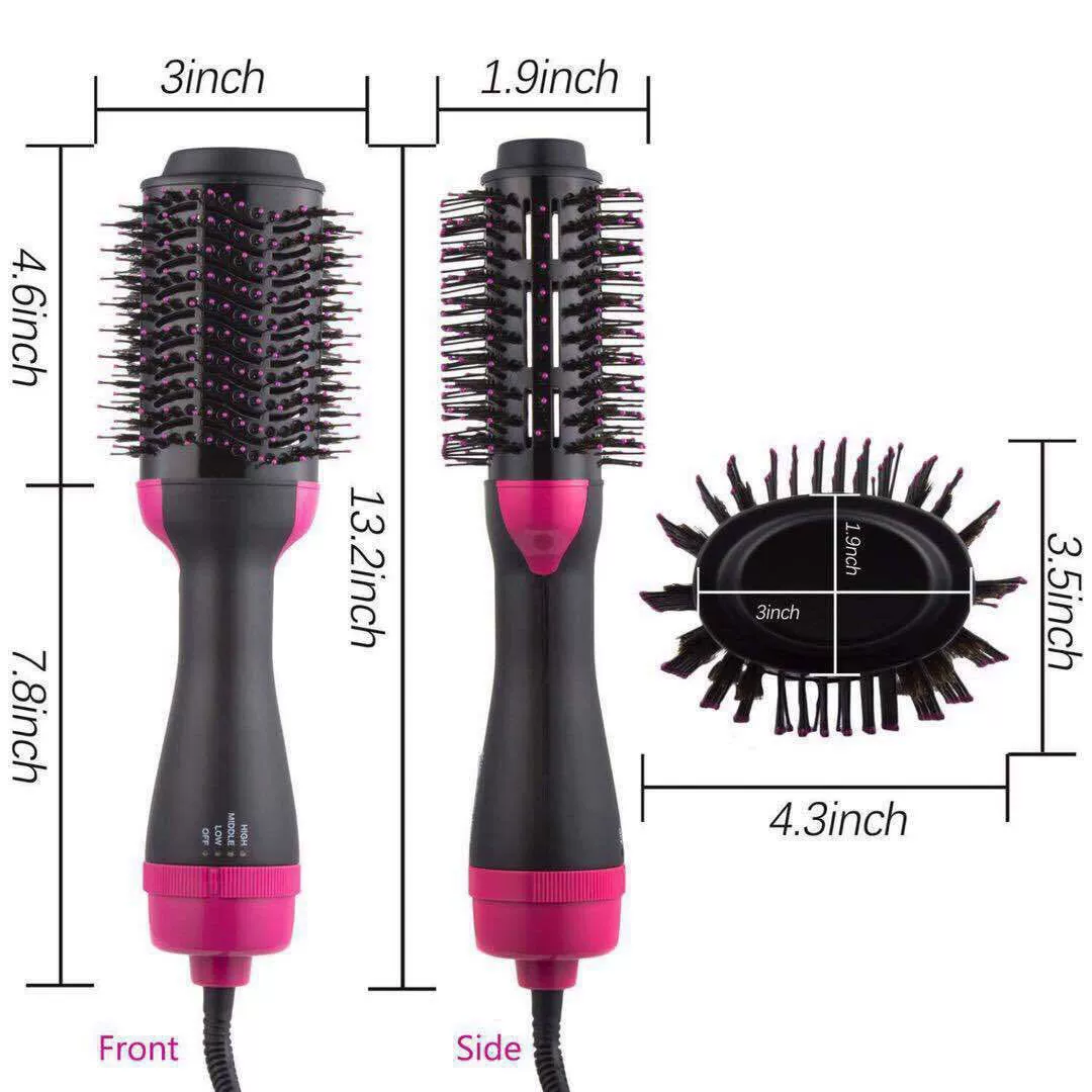 Горячий фен-расческа Hot Wind Comb 2 африканская ионная машинка-расческа для волос Crusted Comb Comb Hairlaw