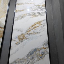 600x1200奢石通体大理石瓷砖别墅工程客厅地板砖