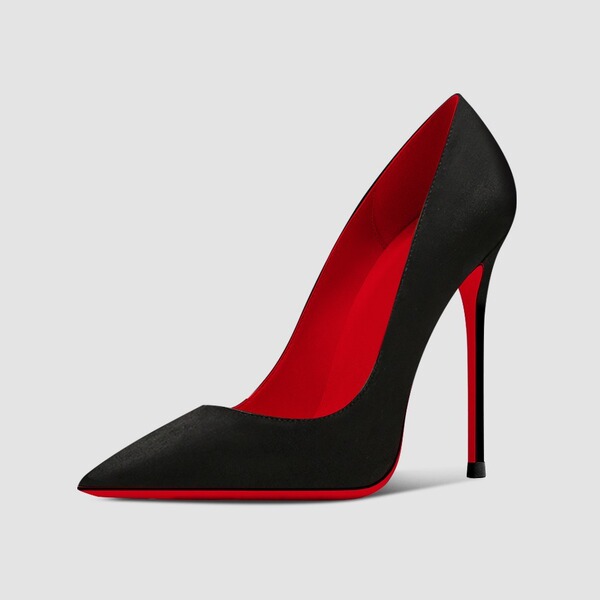 Black high heels