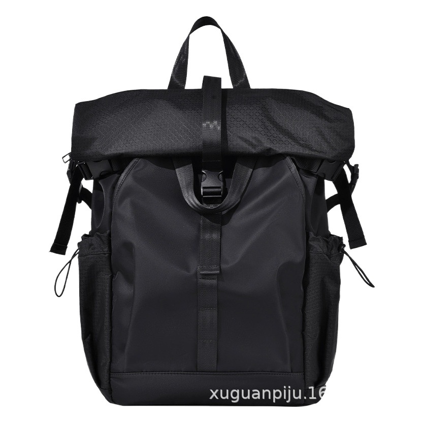 Mochila funcional para hombre, tela Oxford, ligera, impermeable, informal, de gran capacidad, para deportes al aire libre, montañismo