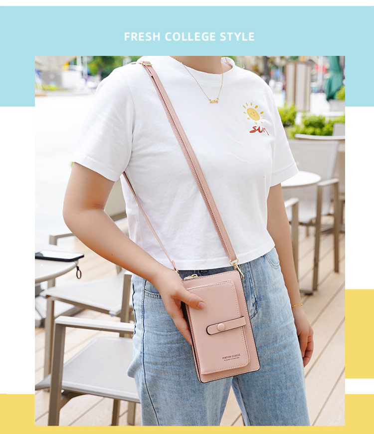 2023 New Mobile Phone Bag Women's Touch Screen Mobile Phone Bag Shoulder Crossbody Coin Purse_voghion.com