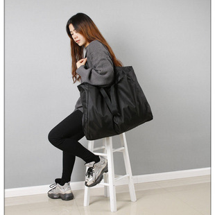 Large Capacity Oxford cloth bag moving waterproof canvas handbag supermarket shopping bag large environmental protection shopping bag