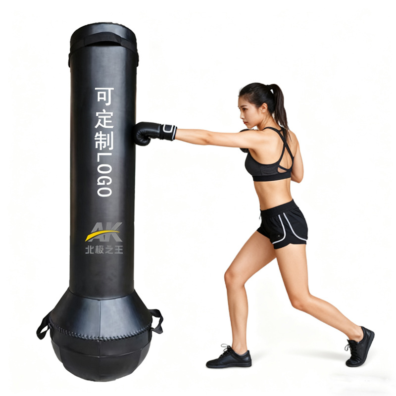 Tumbler Boxing Sandbag Fighting Basic Skills Training Evaluation Syllabus Boxing Training Equipment Dummy Marking Line Set