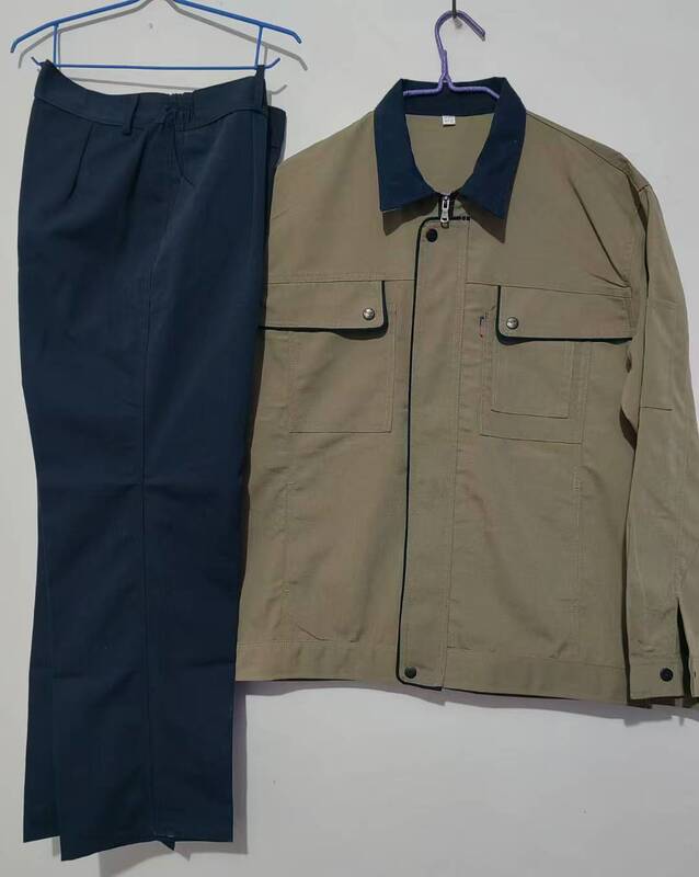 春秋劳保服套装耐磨加厚汽修服建筑工地工作服焊工汽修工程服工装|undefined