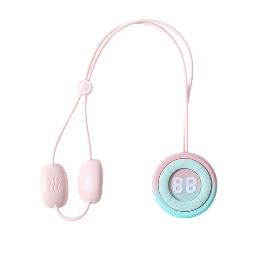 Neck Massager New Pulsed Mini Rechargeable Hanger Portable Smart Home Neck Pendant Massager