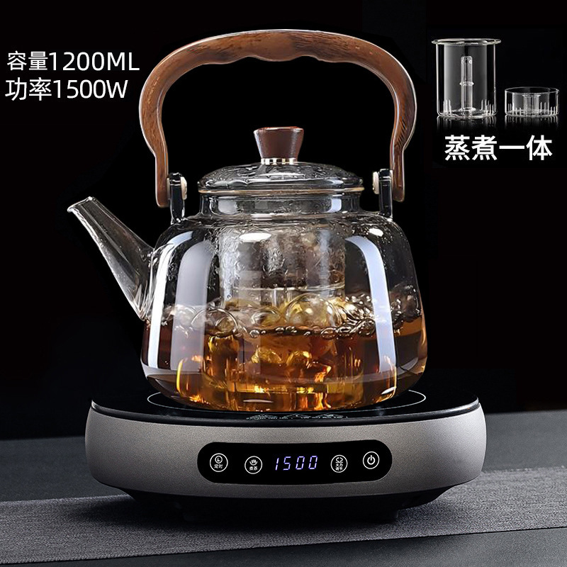 正茗堂电陶炉煮茶器小型多功能烧水壶围炉煮茶定时养生壶智能茶炉|undefined
