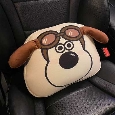 Ventilated Cool Cushion, Seat cushion, seat cover - glasses-dog-waist-support-single