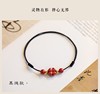 Ankle bracelet, adjustable red rope bracelet, jewelry, wholesale, cinnabar, simple and elegant design, Birthday gift