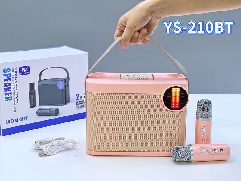 ポータブルカラオケ Bluetooth スピーカーホームカラオケ Bluetooth スピーカーオールインワンワイヤレスマイク歌うサブウーファー|undefined