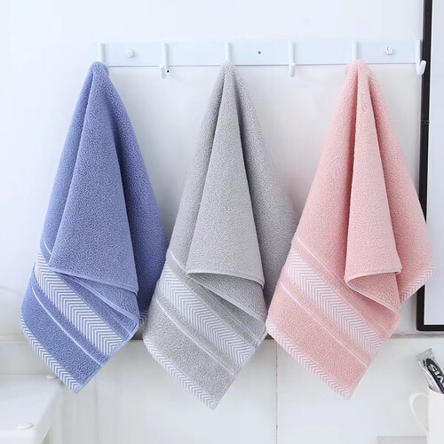 Manufacturer wholesale cotton 14 towels gift return labor protection adult household face washcloth soft and absorbent