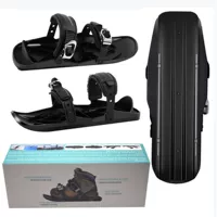 Поколение открытых спортивных мини-лыжных туфель Mini SkiSkates с двумя досками для сноуборда Регулируемая доска для саней