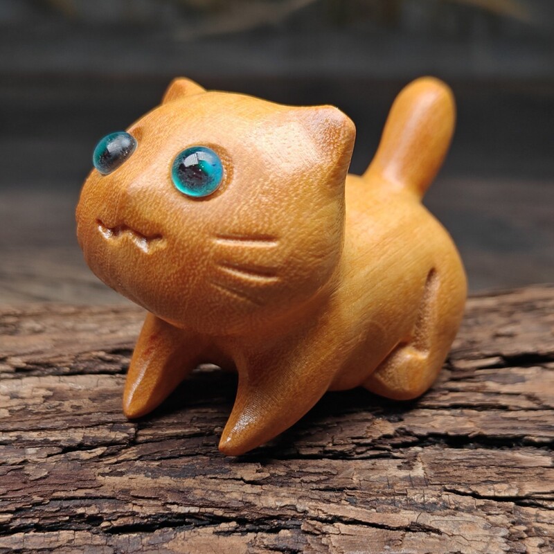 本物のシダーウッドの装飾品、手彫りの貔貅木彫り工芸品、マホガニー動物の天然作品、文具工芸品|undefined