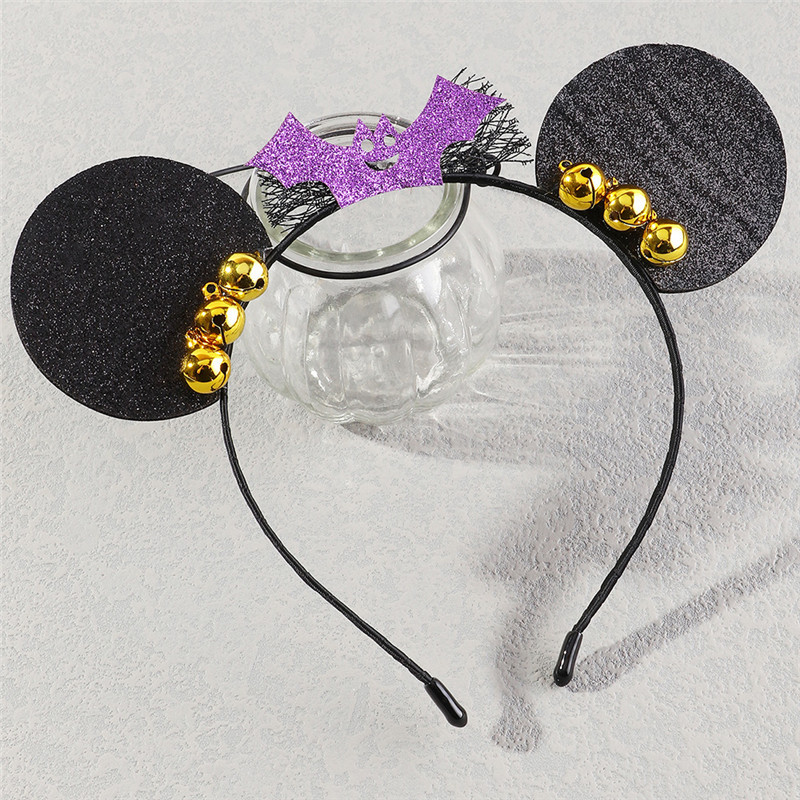 Cross-border New Halloween Hair Accessories Party Stage Cosplay Wizard Funny Pumpkin Devil Headband Hairpin display picture 1