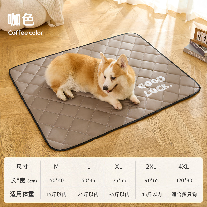 Mascotas Four Seasons Alfombra universal para perros Alfombra de tela Oxford Disipación de calor y transpirable para gatos Alfombra de hielo para mascotas al por mayor