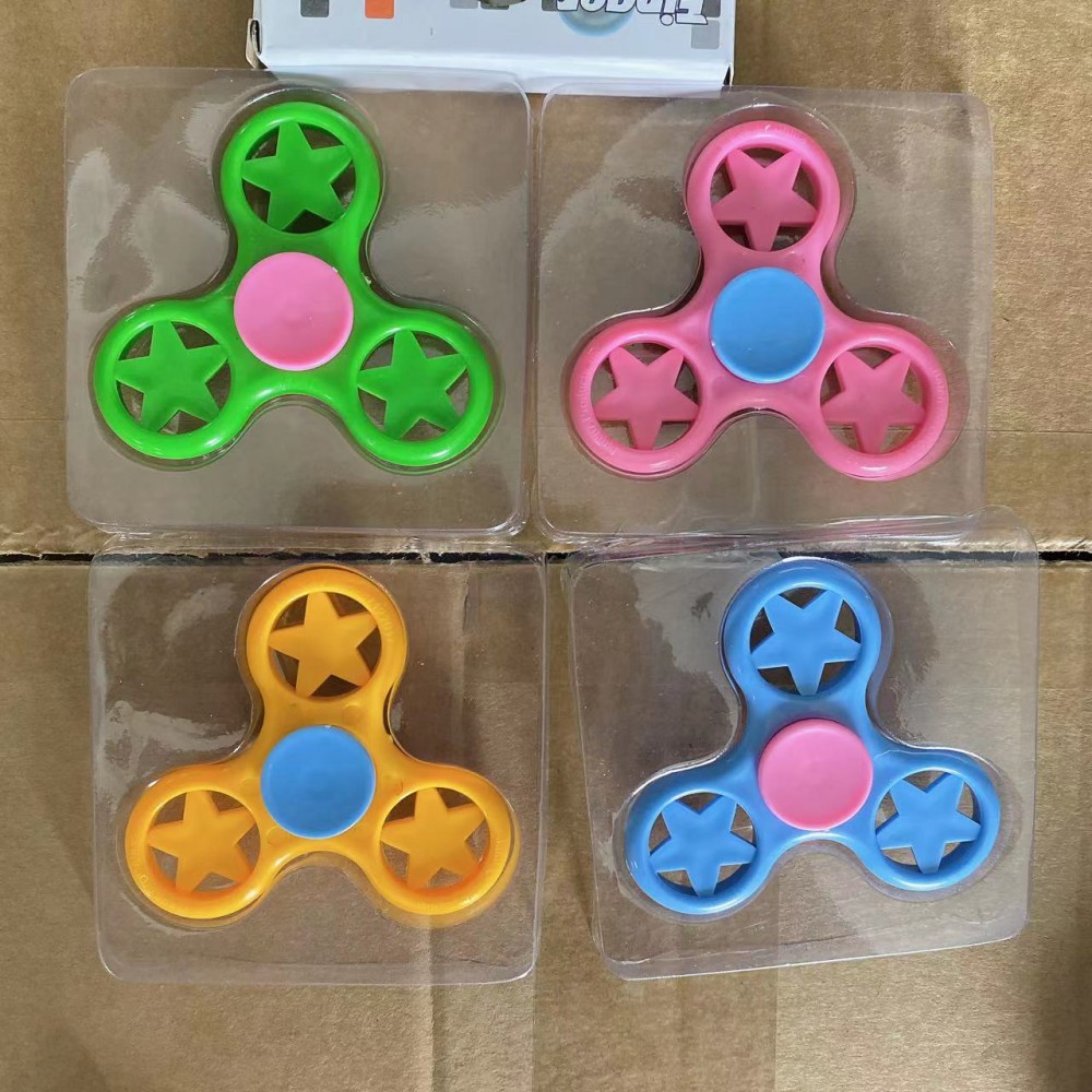TikTok mismo estilo nuevo creativo de tres hojas dedo giroscopio descompresión regalo creativo tienda departamental al por mayor