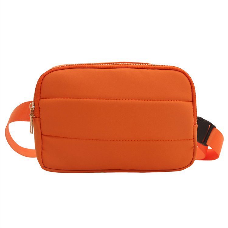 2024 nueva moda personalizada bolso de cintura hombre deportes al aire libre de verano para correr bolso de moda bolso de pecho de algodón de mujer