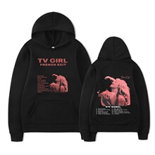 TV Girl French Exit Album Music Zipper Hoodie Unisex Hi p Ho