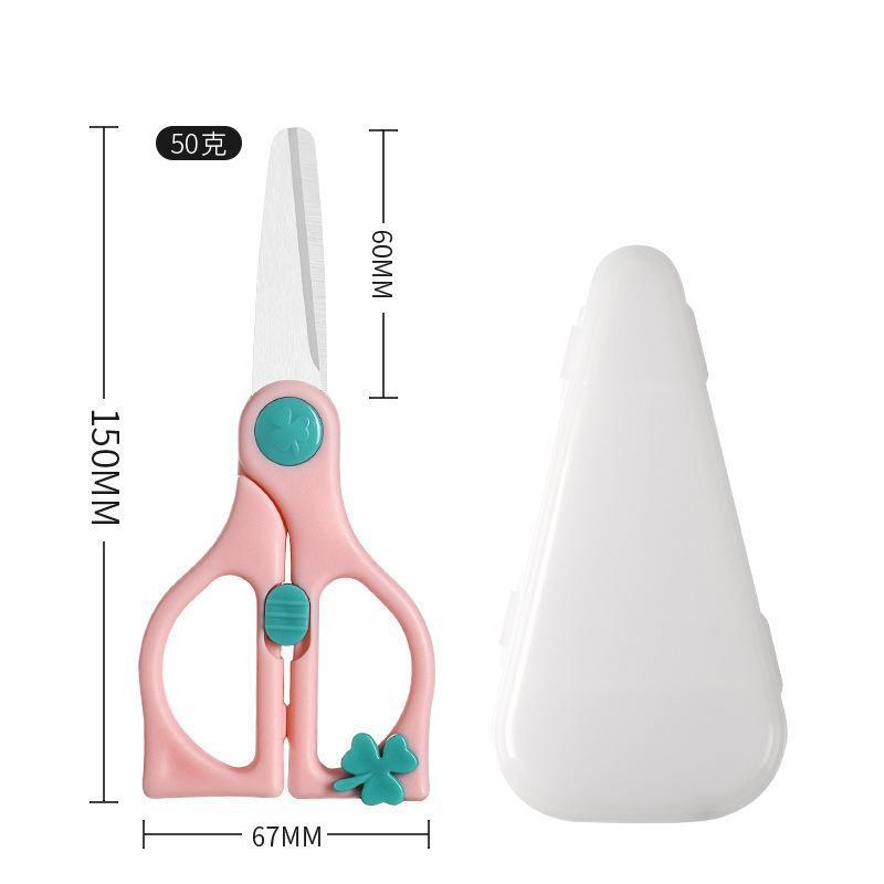 tijeras de alimentos para bebés tijeras de alimentos para bebés tijeras de cerámica portátiles tijeras para niños cortar carne herramienta de alimentos suplementarios