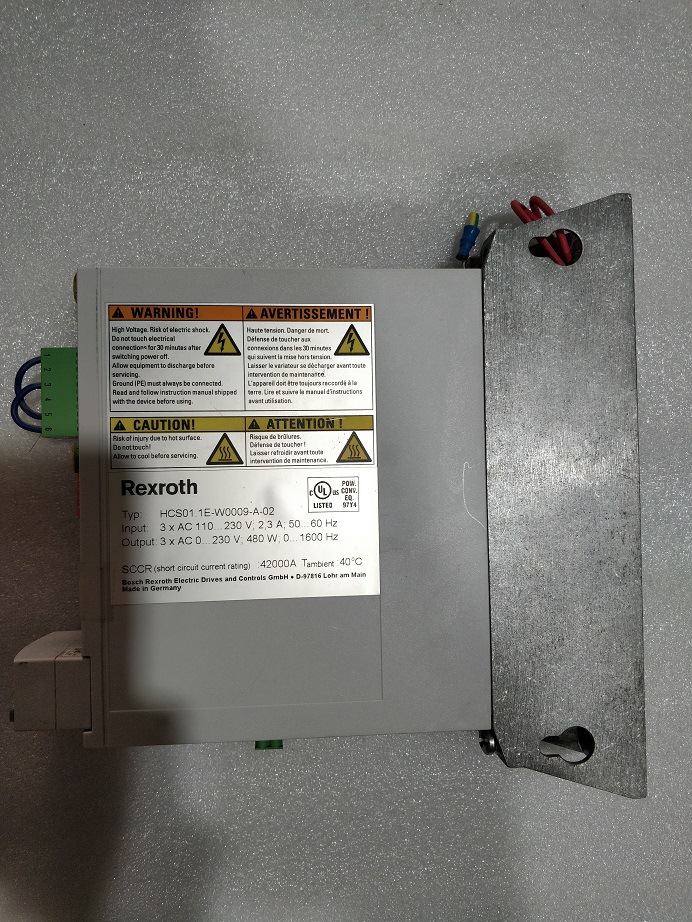 Rexroth 力士乐 HCS01.1E-W0009-A-02 伺服驱动器 原装议价