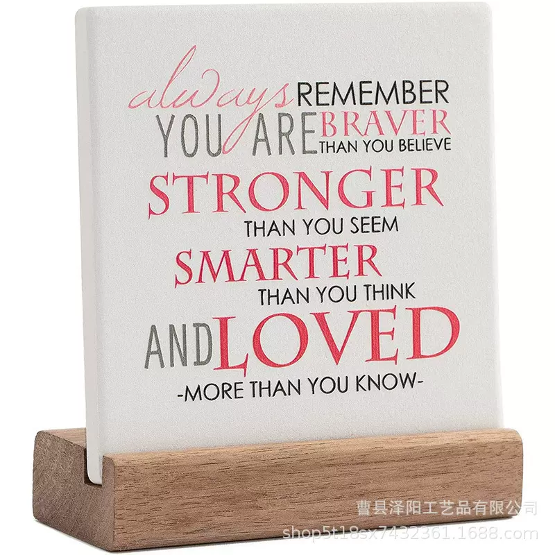 木质明信片底座照片展示架创意桌面留言板底座支架桌面摆台厂家