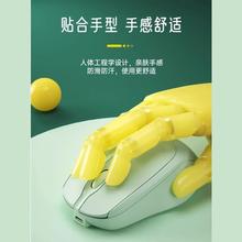 適用戴爾無線藍牙鼠標靜音可充電池平板電腦筆記本女通用工學人體