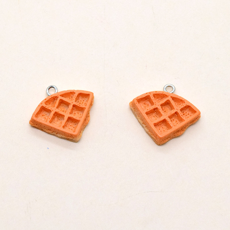 Epoxy Design 10 Pieces Plastic Color Block Pendant