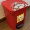 [Main Image] Red Trash Can + Big Mario + Three-dimensional Question Mark
