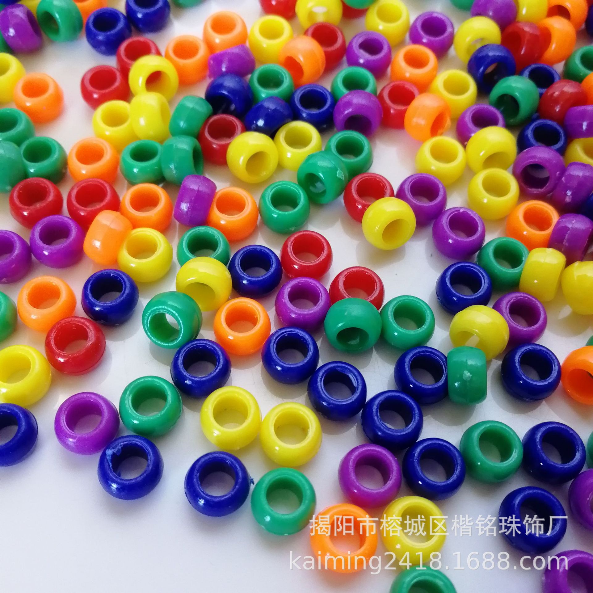 6*9mm����ѷ���� �����������Ͱ�� �ɹ�ŷ�� Pony Beads