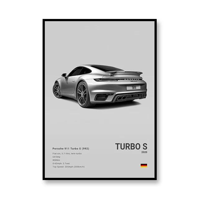 レーシングスポーツカーのキャンバス絵画装飾絵画ポスター絵画コア AliExpress temu Amazon 卸売販売|undefined