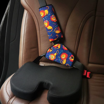 extended version — Seat belt shoulder pad - lion-king-set-anti-slip-seat-cushion-cross-border-automotive-general-use