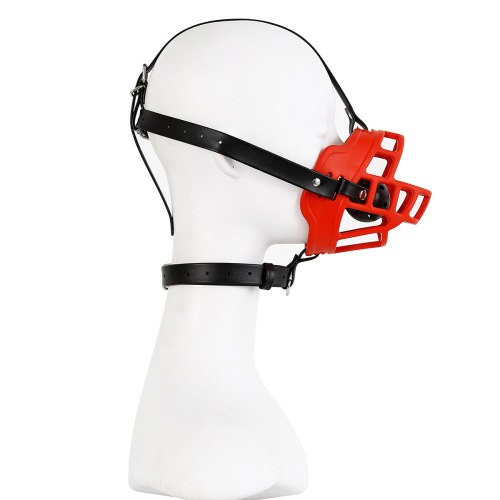 Sex toys role-playing dog muzzles for men and women, anti-biting sex training pet anti-screaming muzzles, muzzles