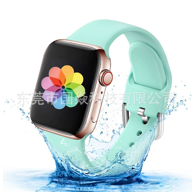 Samsung, apple, compatible bracelet, silicone watch strap