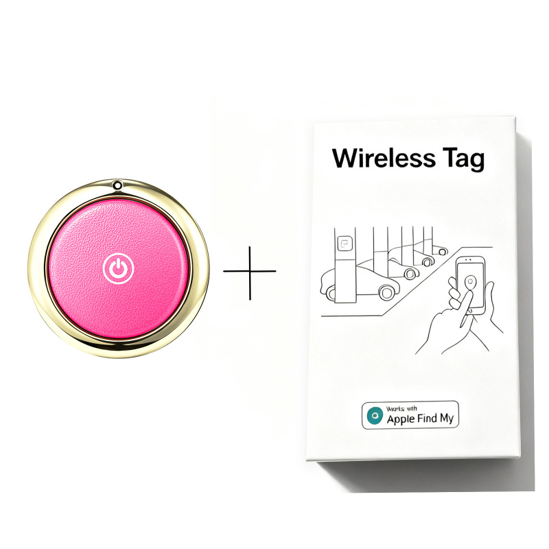 平替airtag真皮防丢器FindMy全球定位器钥匙扣包包宠物追踪器|undefined