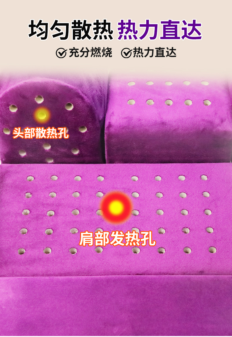 Pine Wood Moxibustion Box with 54 Moxa Sticks for Neck Shoulder Ear Warming Therapy key features