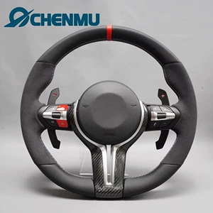 BMW F şassi 1234567 seriyası X1X2X3X4X5X6 üçün dəyişdirilmiş MP qırmızı etiket sükan