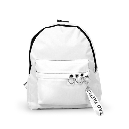 DIY Digital Printing Schoolbag Unisex Backpack Crossbody Bag Waist Bag Casual Trendy Oxford Cloth Supported