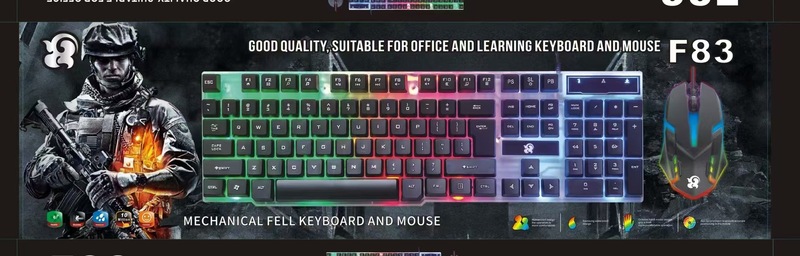 中性8810有線キーボードマウスは各国語キーボード家庭用オフィスUSBシングルキーボードマウスを作ることができる|undefined