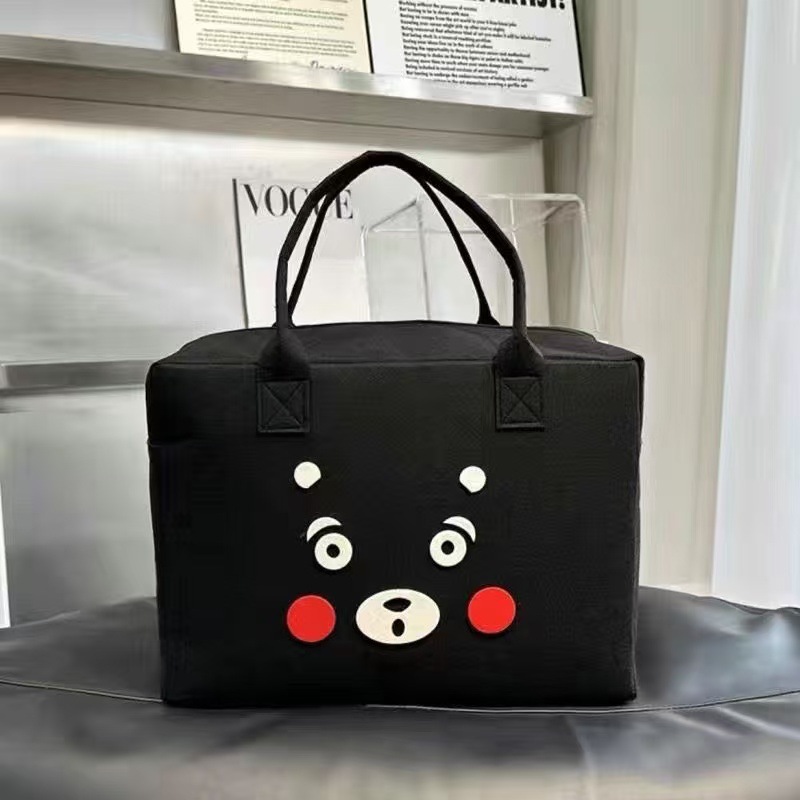 Bolsa de dibujos animados, bolsa de viaje, bolso de almacenamiento, bolsa de equipaje para niños de gran capacidad, maleta con ruedas, bolsa de equipaje, bolsa de fieltro, ligera