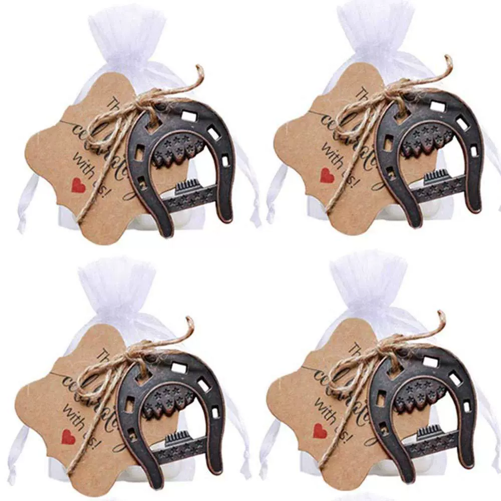 Популярный европейский и американский стиль, металлическая подкова на удачу, свадебный подарок, ретро-стиль, литературный подарок