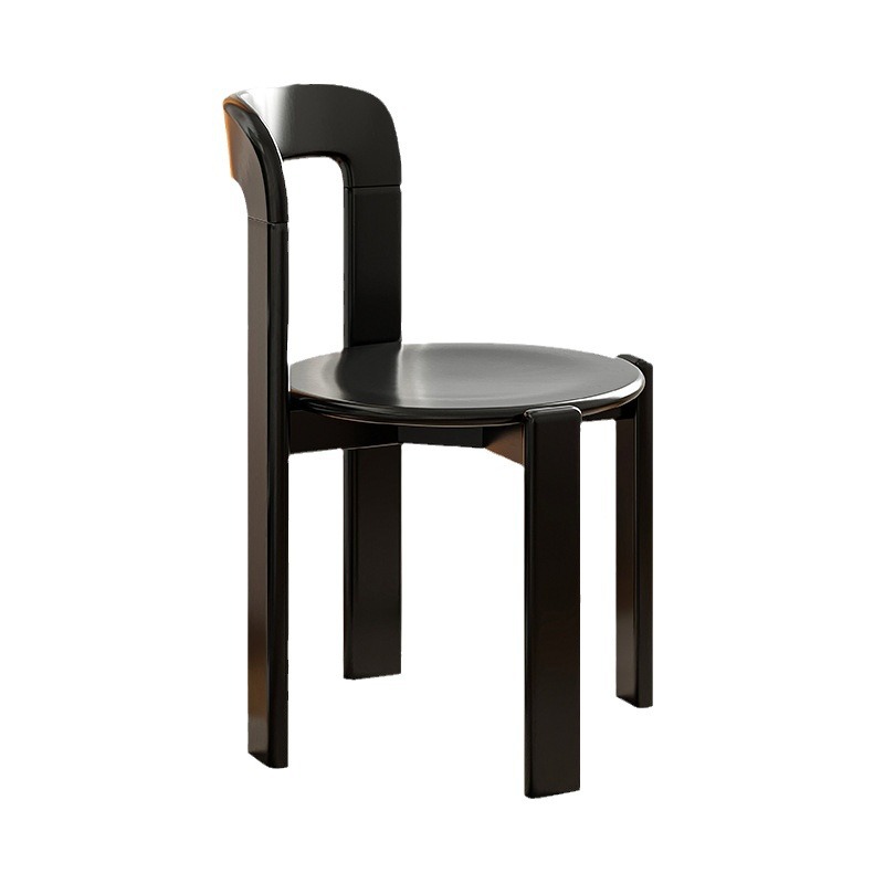 silla de comedor rey silla de madera maciza silla de escritorio medieval silla de té mesa de comedor isla silla de respaldo diseñador rojo Zhao Zhao