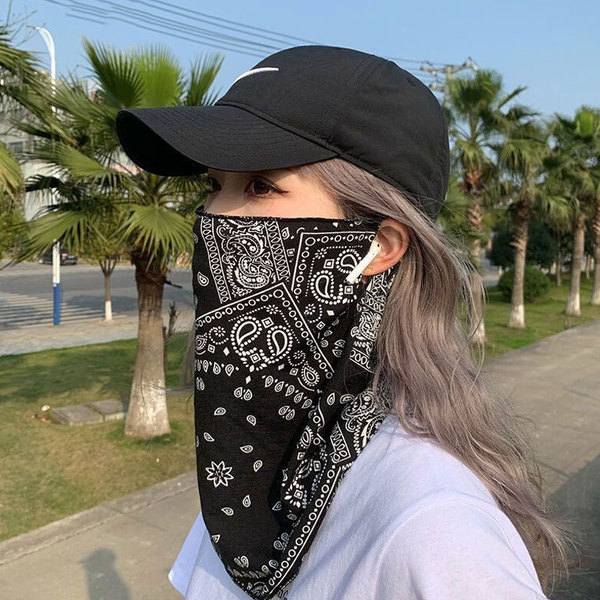 Silk mask for men and women