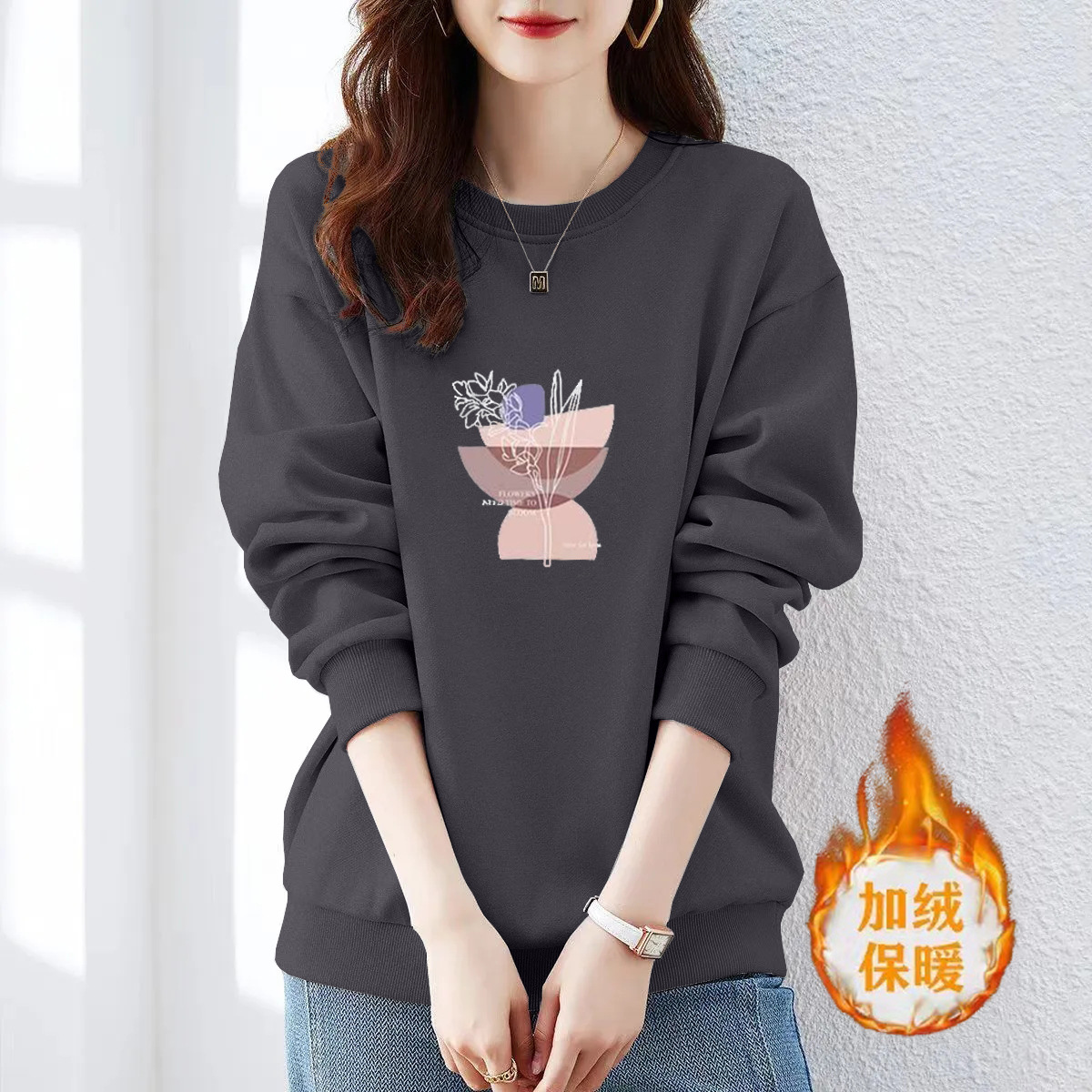 다크 그레이 [벨벳 및 두꺼운]