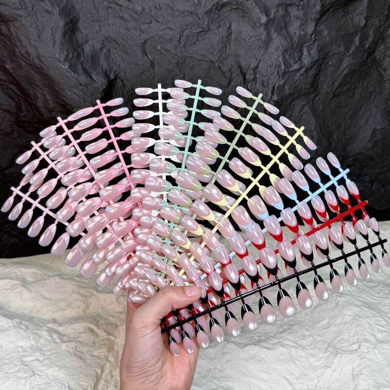 One-Size-Fits-All Cross-Border Popular Wearable Almond-Shaped Nails with Realistic Feel, Short Style, Handmade Wearable Nail Tips, Wholesale for Foreign Trade One-Size-Fits-All Cross-Border Popular Wearable Almond-Shaped Nails with Realistic Feel, Short Style, Handmade Wearable Nail Tips, Wholesale for Foreign Trade