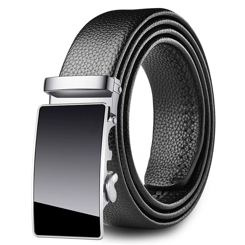 Popular Men's Belt, Automatic Buckle Belt, New High-End Business Casual Trouser Belt, Versatile Trouser Belt, Drop Shipping