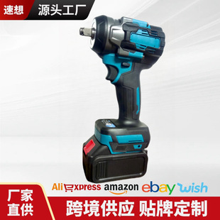 Makita 400N High Torque Electric Wrench Brushless Rechargeable Wind Cannon Auto Repair Special Lithium Impact Wrench