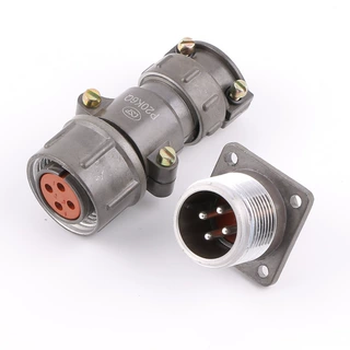俄标P系列连接器 P20K6Q、P20J6A、P20J6AQ 航空插件 螺纹连接器